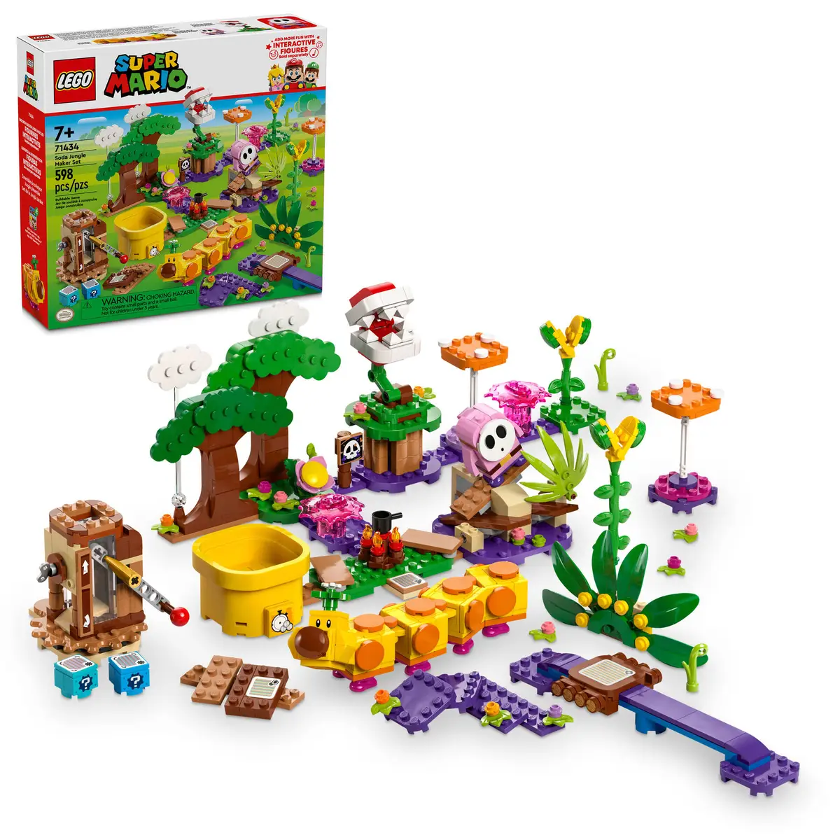

Конструктор LEGO Super Mario 71434 Набор для приготовления газировки Джунгли