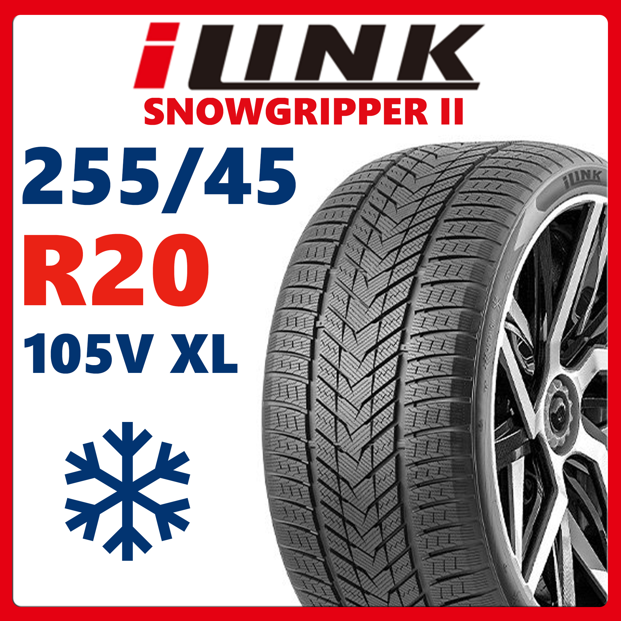 Шины зимние iLink SNOWGRIPPER II 25545R20 105V XL 14500₽