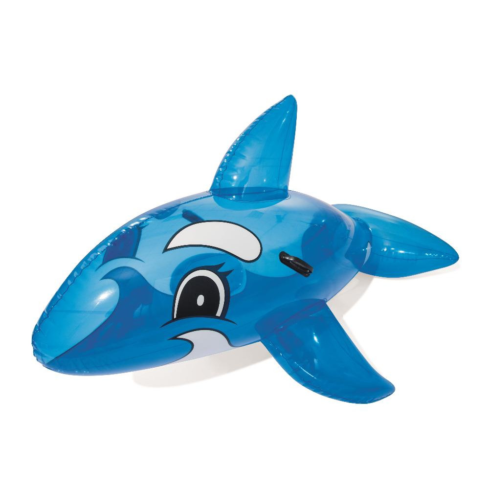 Надувная игрушка для плавания Bestway 3+ голубой 157х94см игрушка надувная для катания рыба клоун 115 98 65 см ig 55