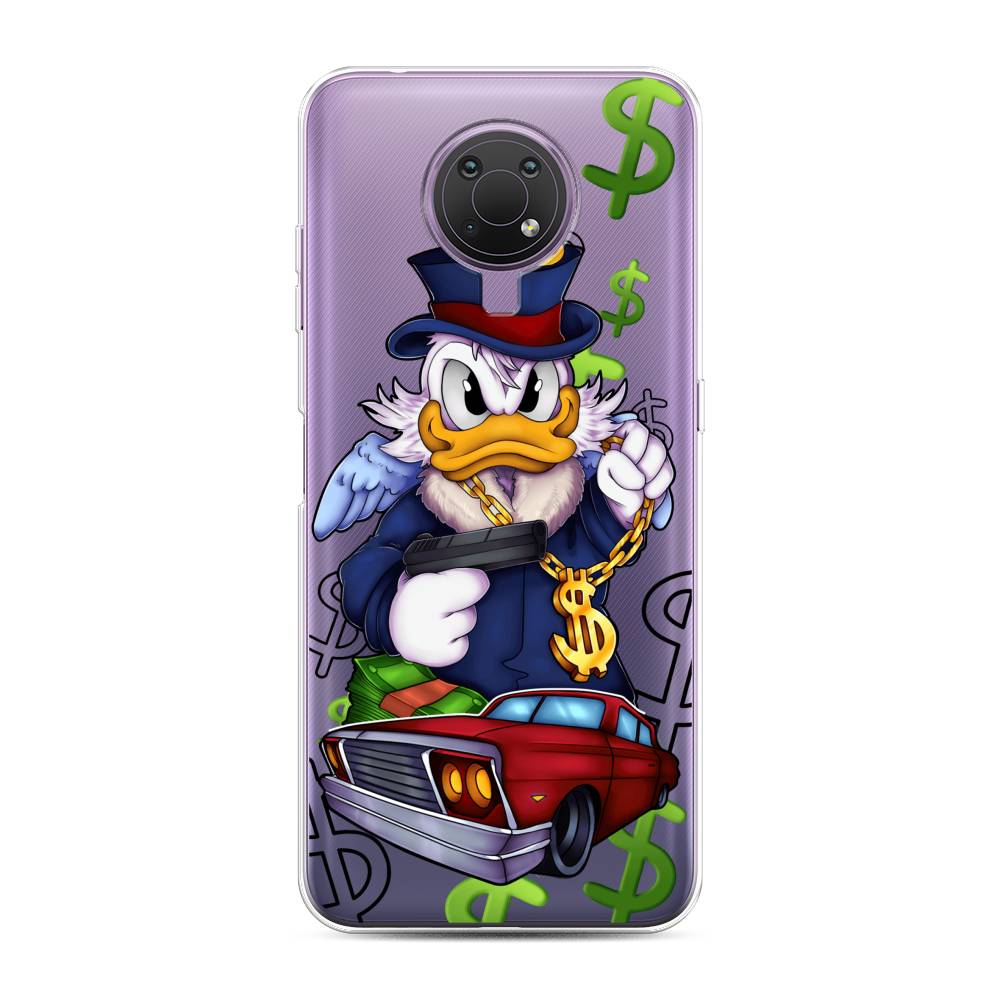 

Чехол на Nokia G20"Scrooge McDuck with a Gold Chain", Красный;синий;белый, 124050-6