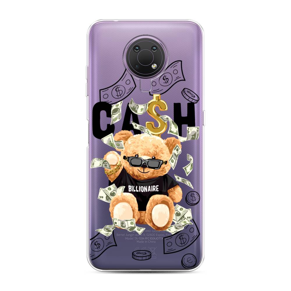 

Чехол на Nokia G20/G10 "Big cash", Черный;серый;бежевый, 124050-6