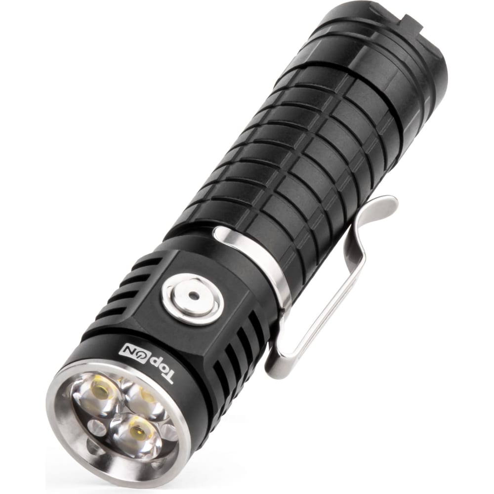 TopOn Ручной аккумуляторный фонарь CREE XPG LED 10 Вт 1000 лм 3.7 B 2.6 Ач 9.62 Втч регули налобный фонарь topon