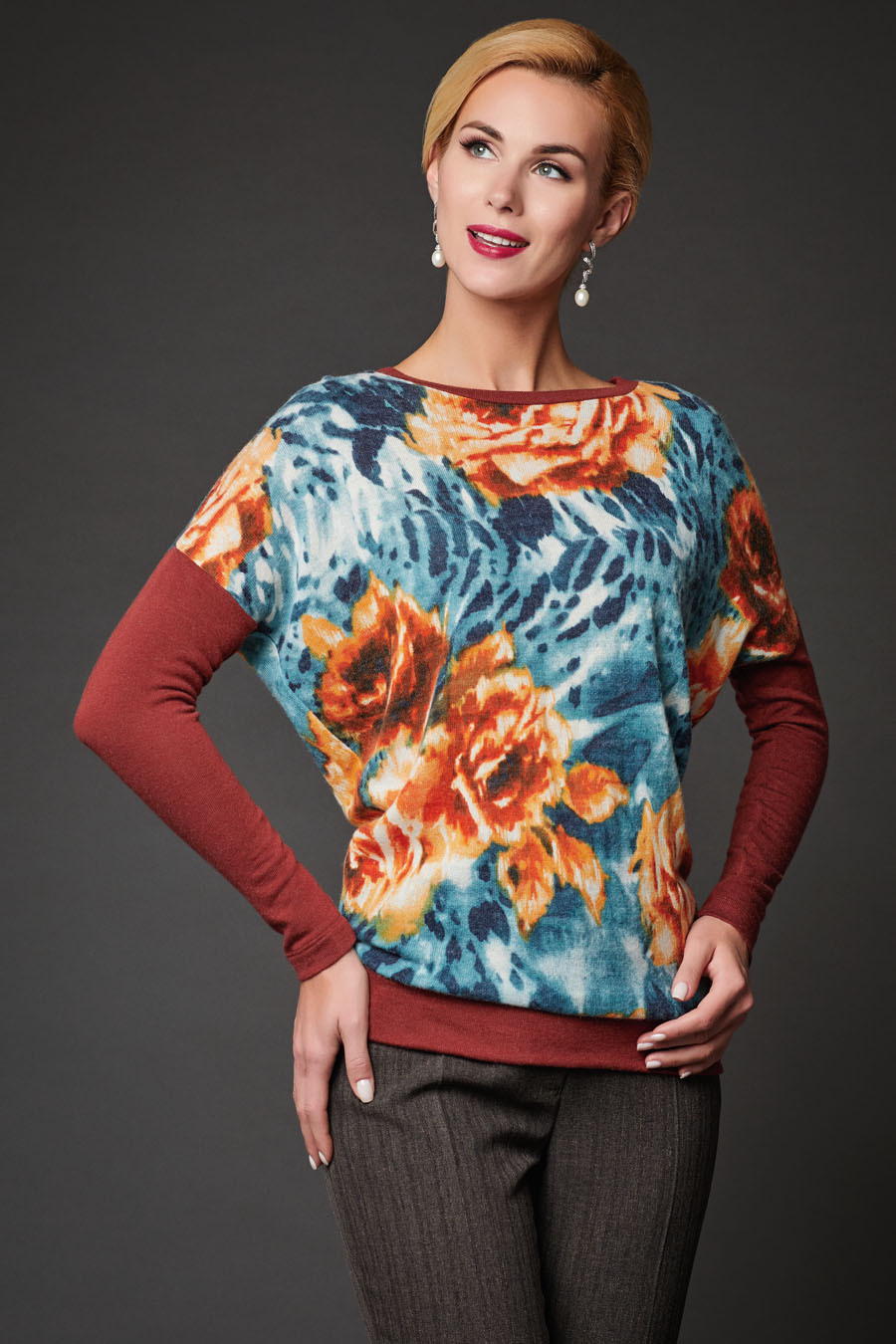 

Блуза женская Арт-Деко Z-1134 голубая 52 RU, Голубой, Z-1134