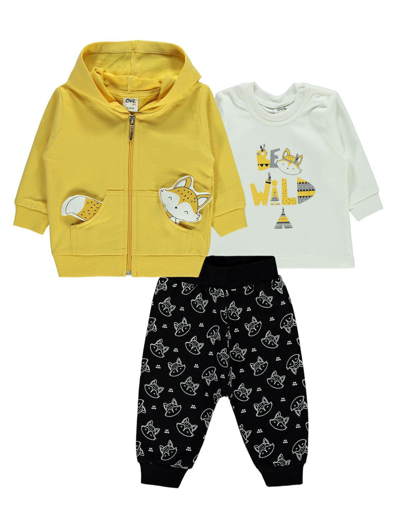 

Костюм тройка Civil Baby 179738055K21 оранжевый 6-9 мес (доставка из-за рубежа), 179738055K21