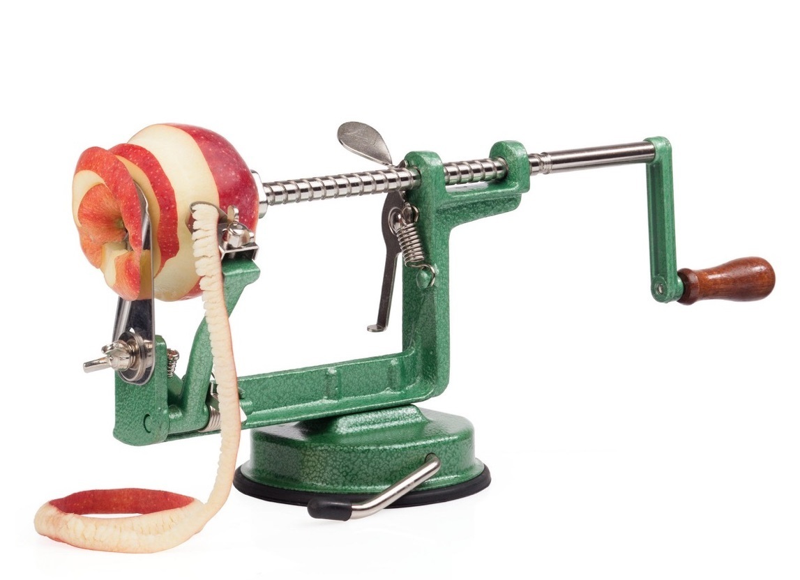 

Яблокорезка Ezidri Apple Peeler (на присоске) механическая