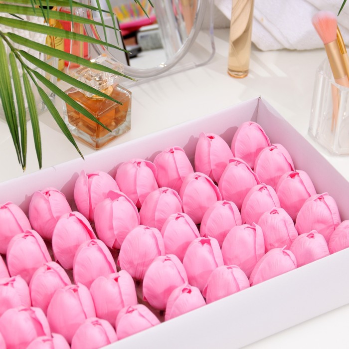 Тюльпаны мыльные Secret Beauty розовые, набор 50 шт мыльные пузыри ручка гигантские пузыри 60 мл