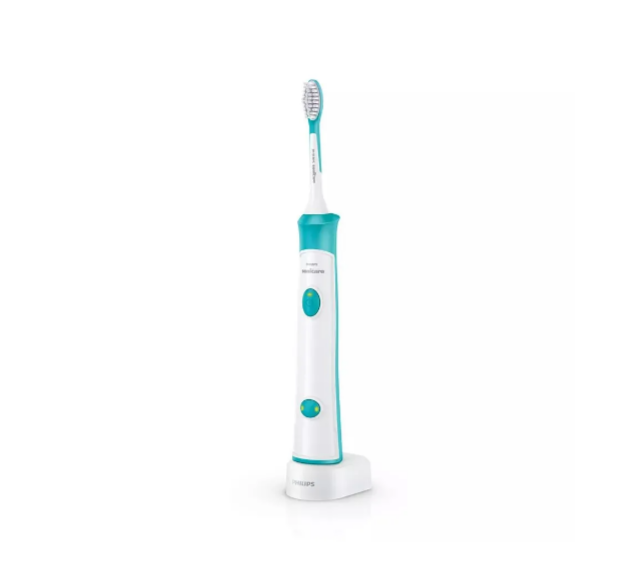 Детская электрическая зубная щетка Philips Sonicare For Kids HX6322/04 голубая