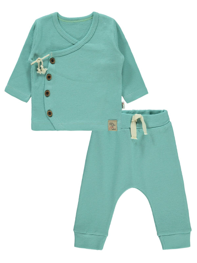 

Пижама Civil Baby 227854924Y21-1 ментоловый 6-9 мес (доставка из-за рубежа), 227854924Y21-1