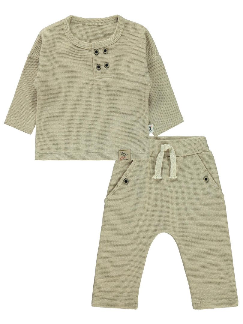 

Костюм для малыша Civil Baby 177853998K21-4 бежевый 6-9 мес (доставка из-за рубежа), 177853998K21-4