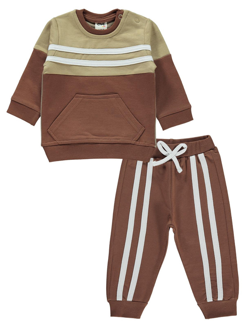 

Костюм Civil Baby 177747000Y21-1 темно-коричневый 6-9 мес (доставка из-за рубежа), 177747000Y21-1