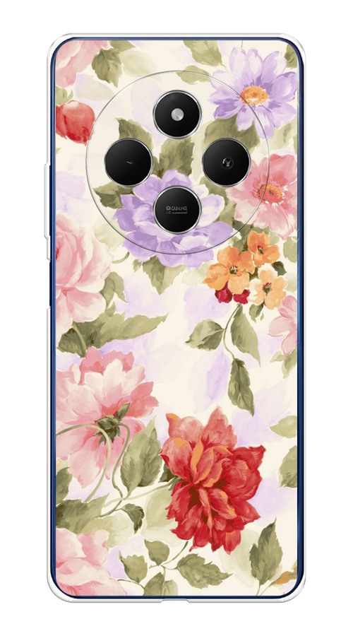 

Чехол на Xiaomi Redmi 14C/Poco C75 4G "Акварельные пионы", Розовый;бежевый, 322950-1