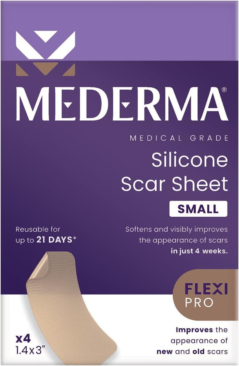 

Многоразовый пластырь Mederma от шрамов, размер 3,5x7,6 см, 4 шт, Бежевый, Силиконовый многоразовый пластырь от шрамов, Mederma, 4 шт. - размер 3,5 x 7,6 см