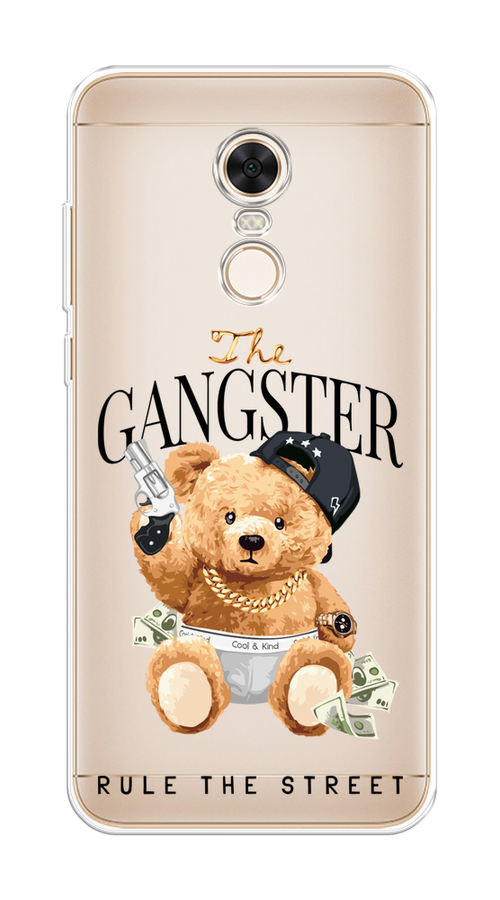 

Чехол на Xiaomi Redmi 5 Plus "The Gangster", Бежевый;серый;черный, 33150-6
