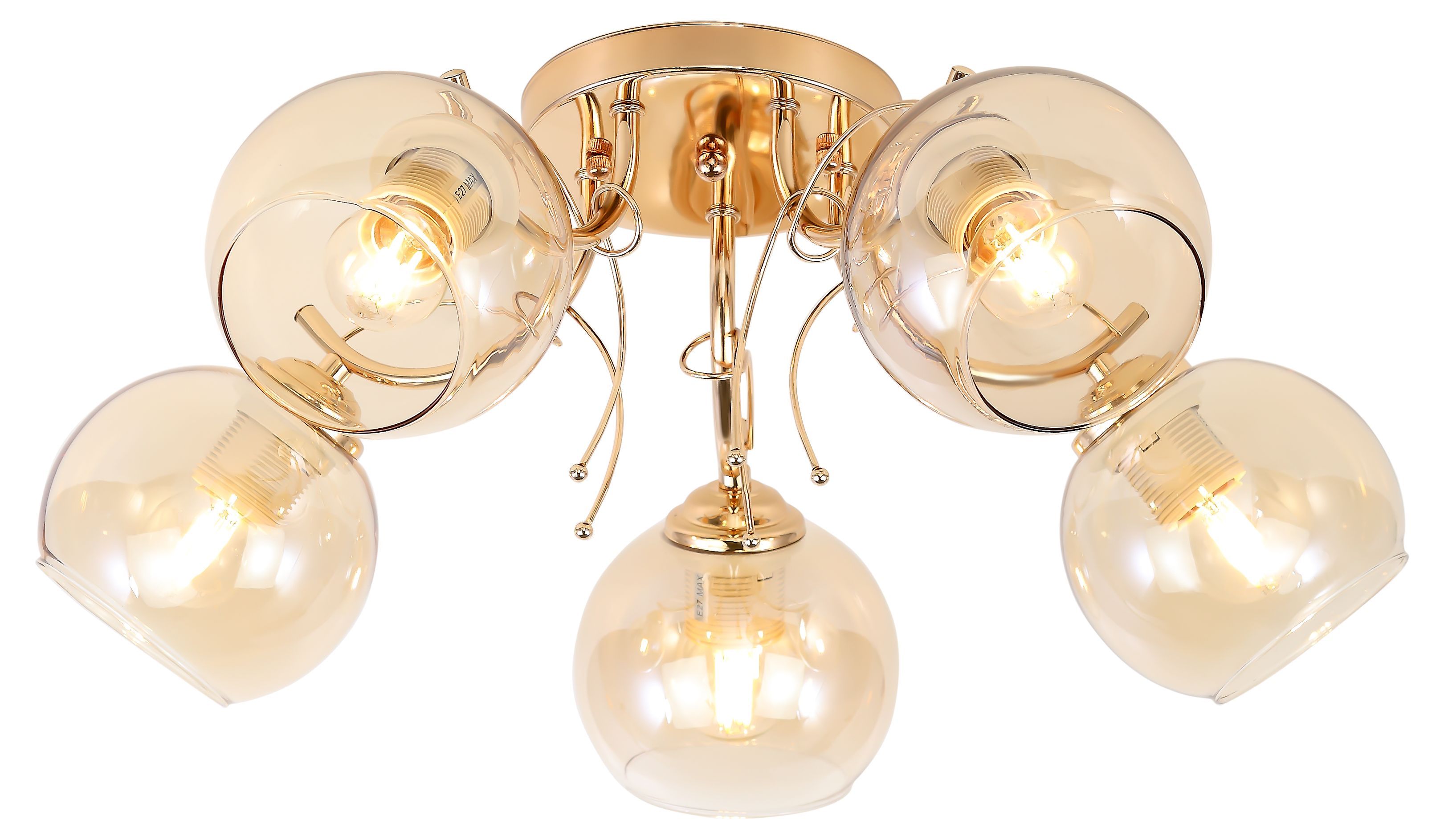 

Люстра Rivoli Elli 3095-305 5 * Е27 40 Вт модерн