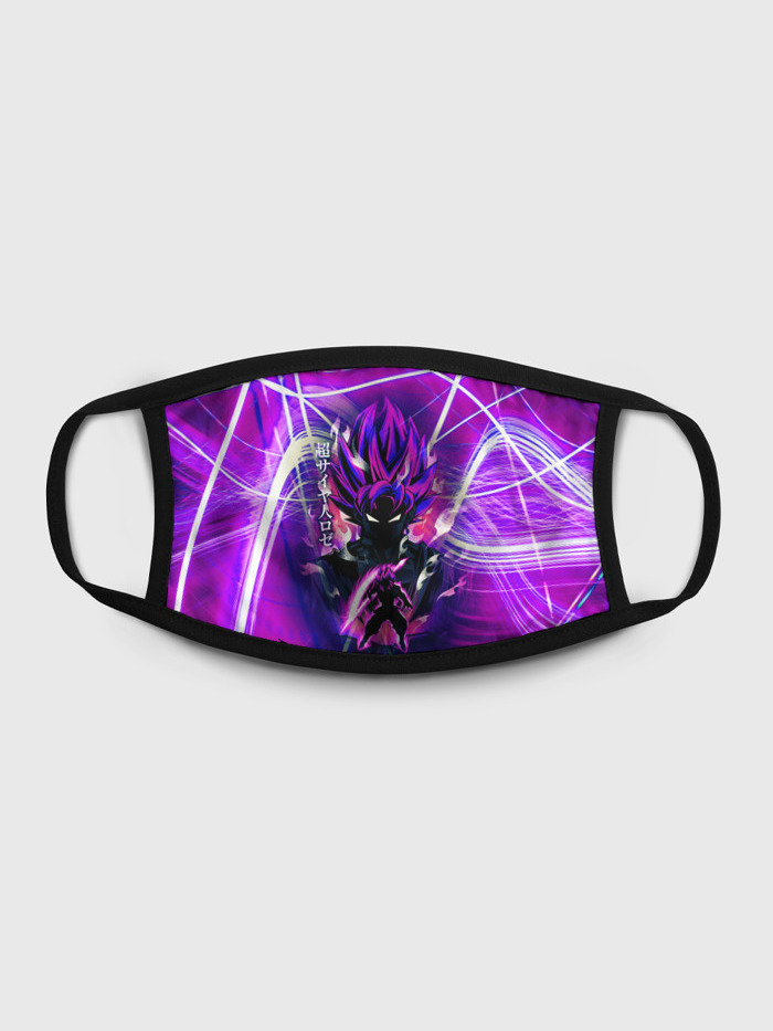 

Многоразовая маска унисекс Burnettie Super Saiyan, Разноцветный, Super Saiyan