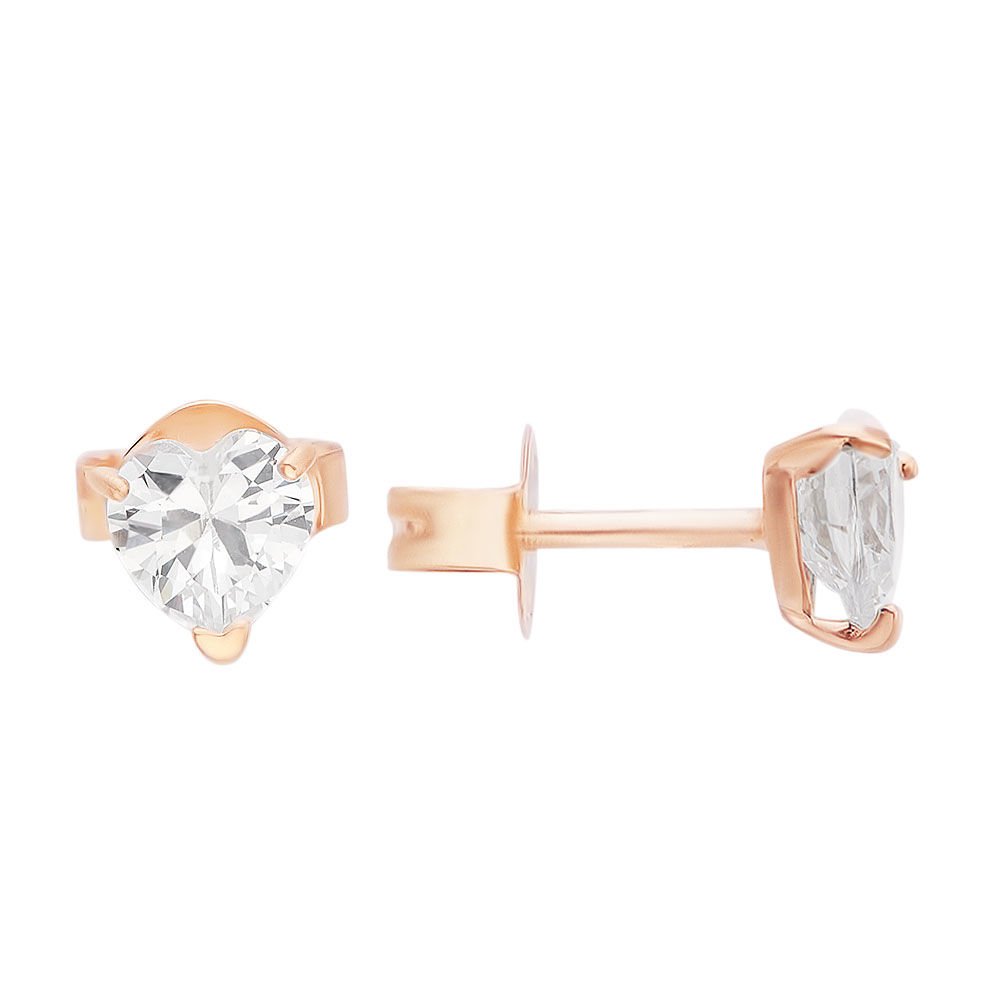 

Серьги из красного золота с фианитом 585Gold 302004397, 302004397