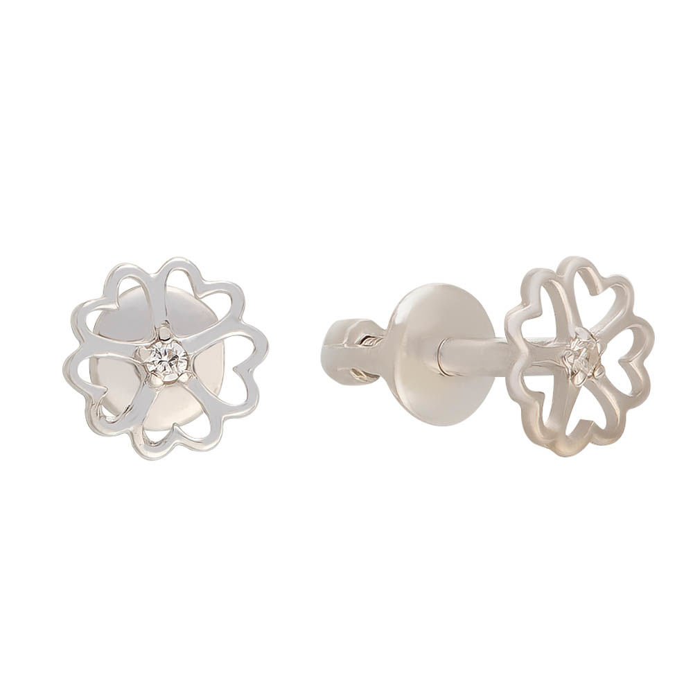 

Серьги из серебра с фианитом 585Gold 902000209, 902000209