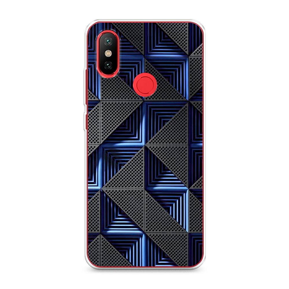 

Чехол на Xiaomi Mi 6X"IBM", Серый;синий, 33250-3