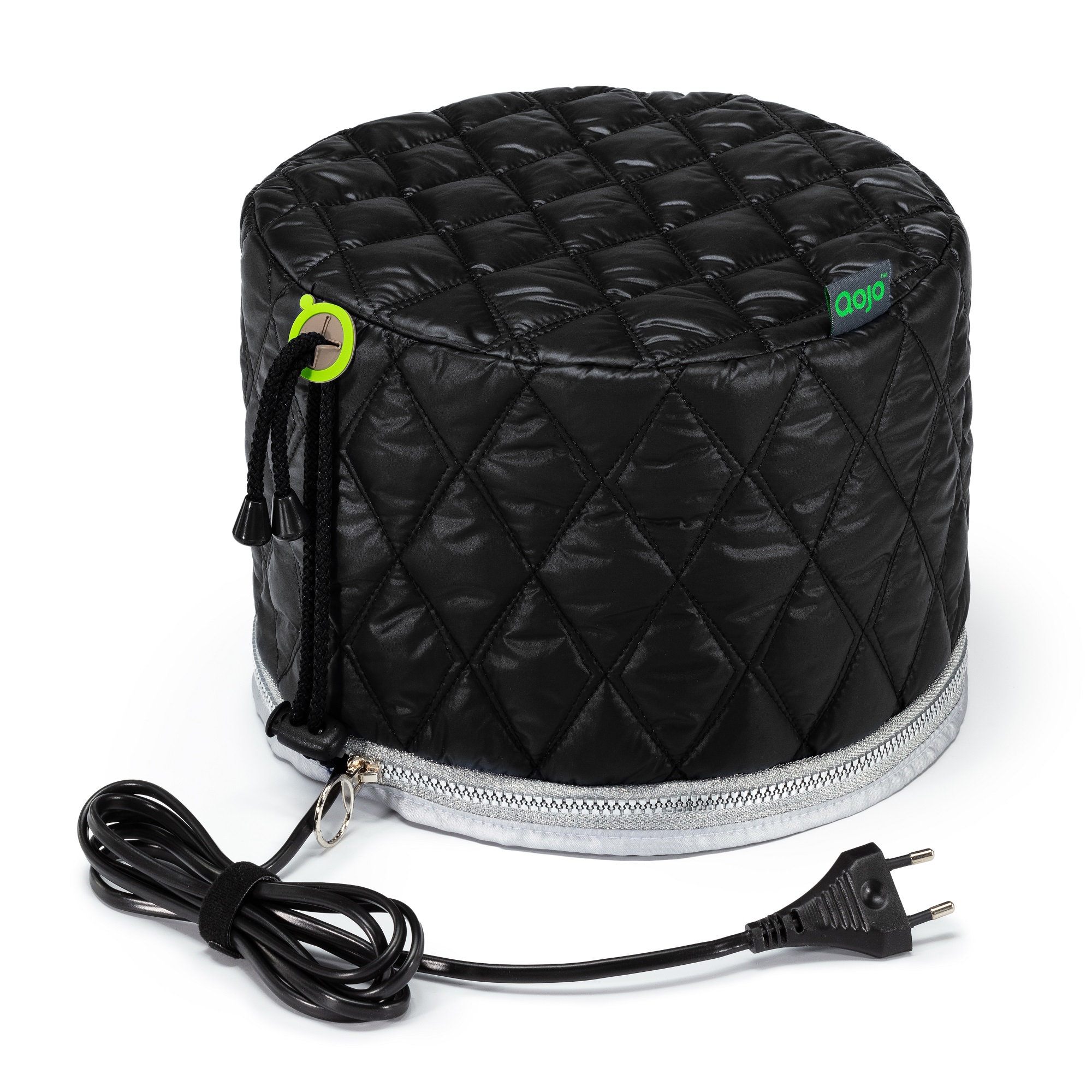 Термошапка для волос электрическая Qojo Sirius Black 25x16 см