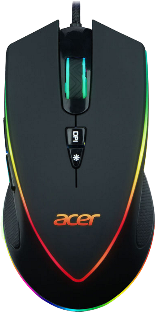 Проводная игровая мышь Acer OMW131 черный ZLMCEEE015 258000₽