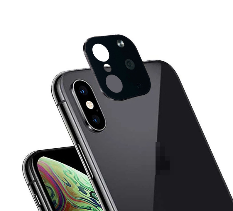 

Защитная накладка стекло обманка на камеру для iPhone X / XS / XS Max