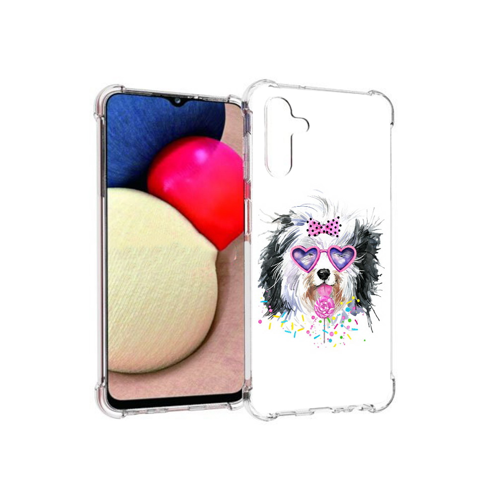 

Чехол MyPads Tocco для Samsung Galaxy A13 5G пушистик (PT172412.530.559), Прозрачный, Tocco
