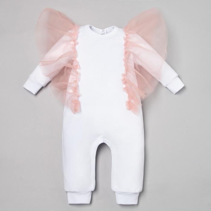 

Комбинезон Крошка Я Cute, белый, рост 80-86 см, Cute