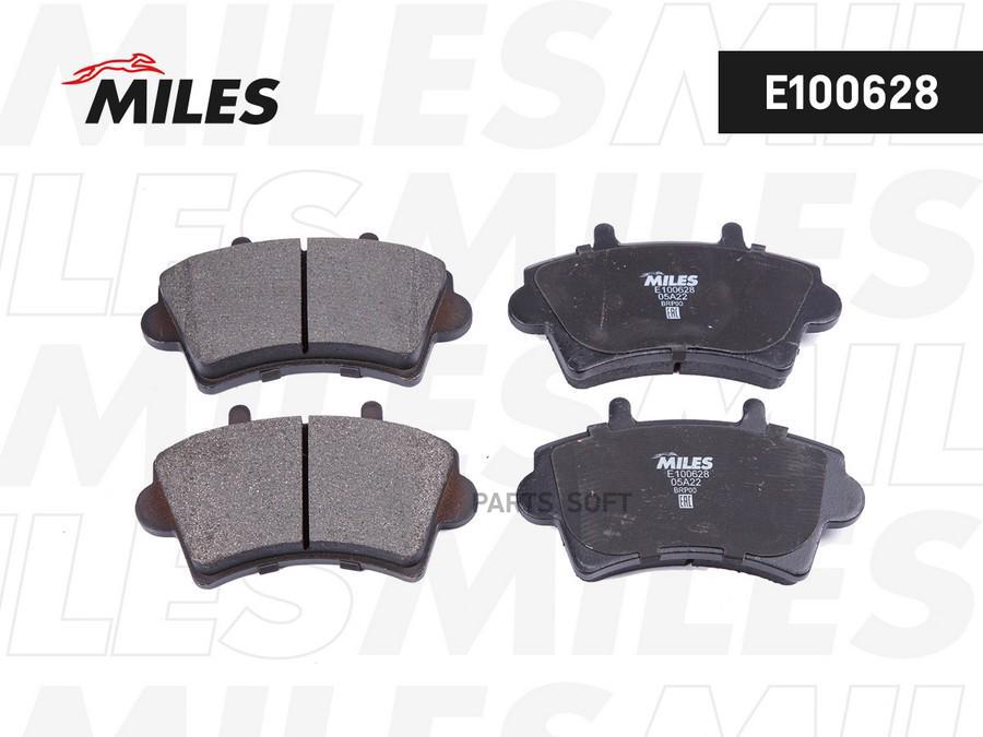 

Тормозные колодки Miles дисковые e100628