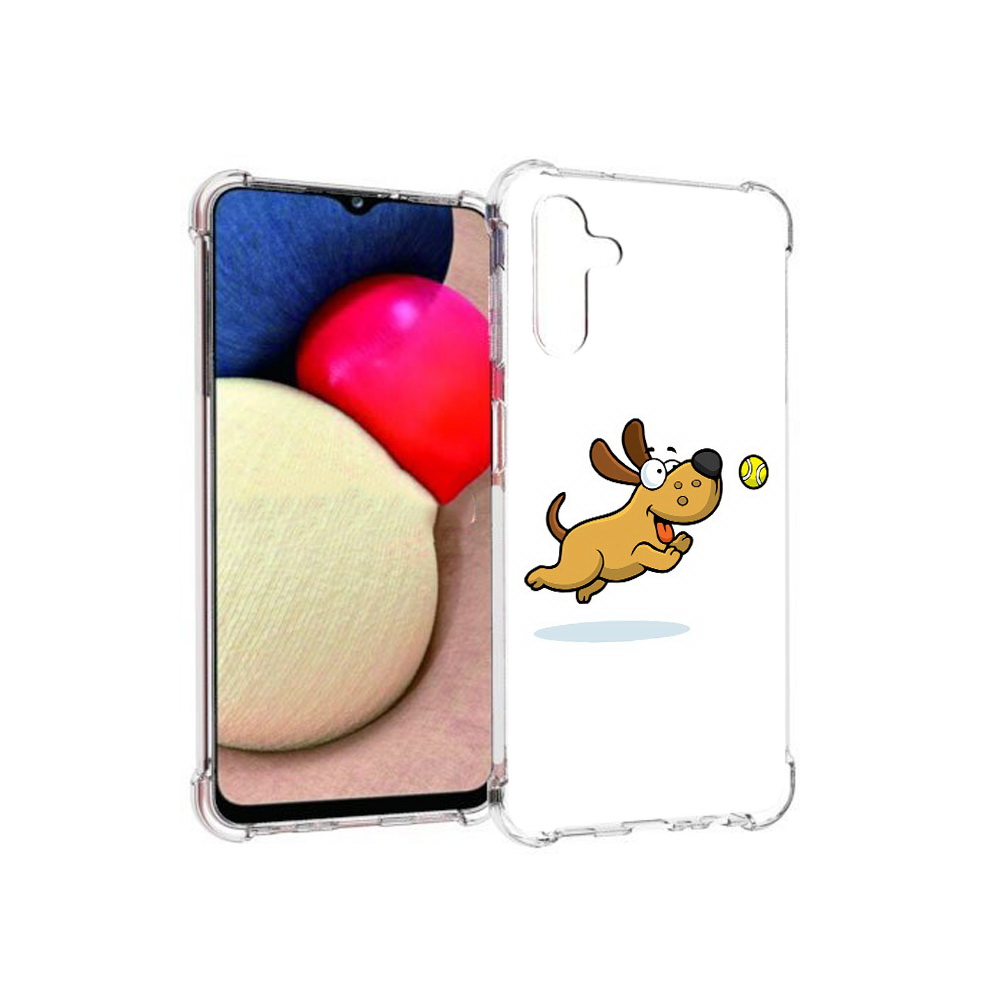 

Чехол MyPads Tocco для Samsung Galaxy A13 5G пёсик (PT172412.530.563), Прозрачный, Tocco