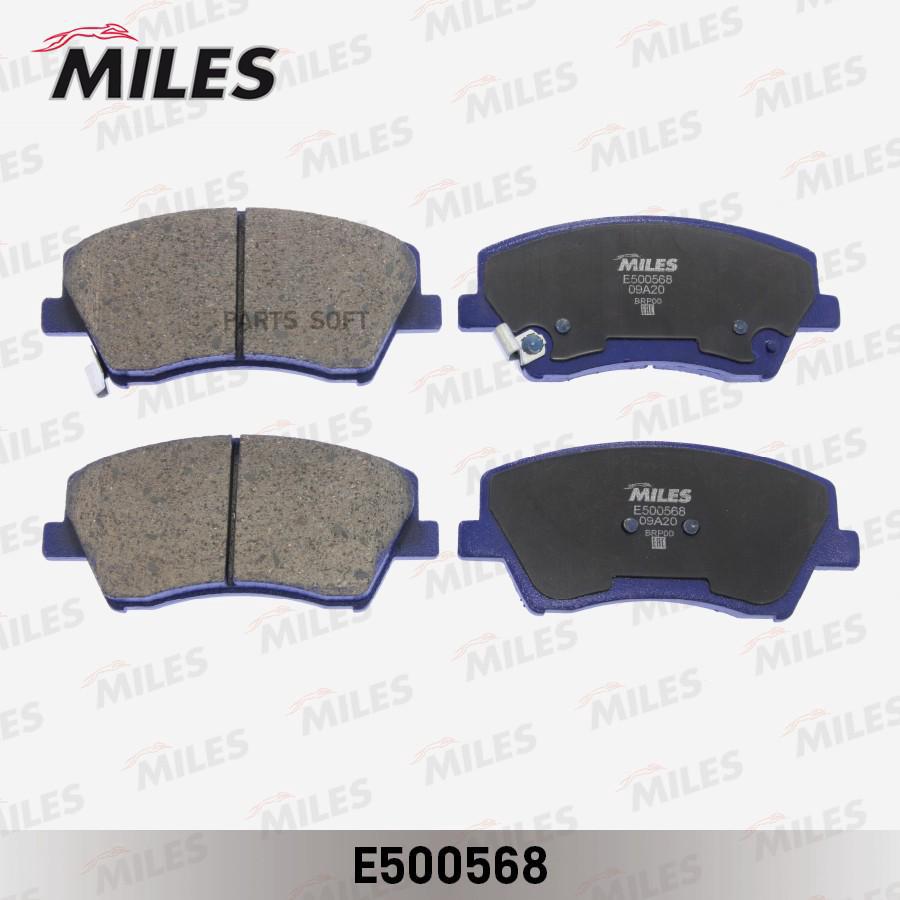 

Комплект тормозных колодок MILES e500568