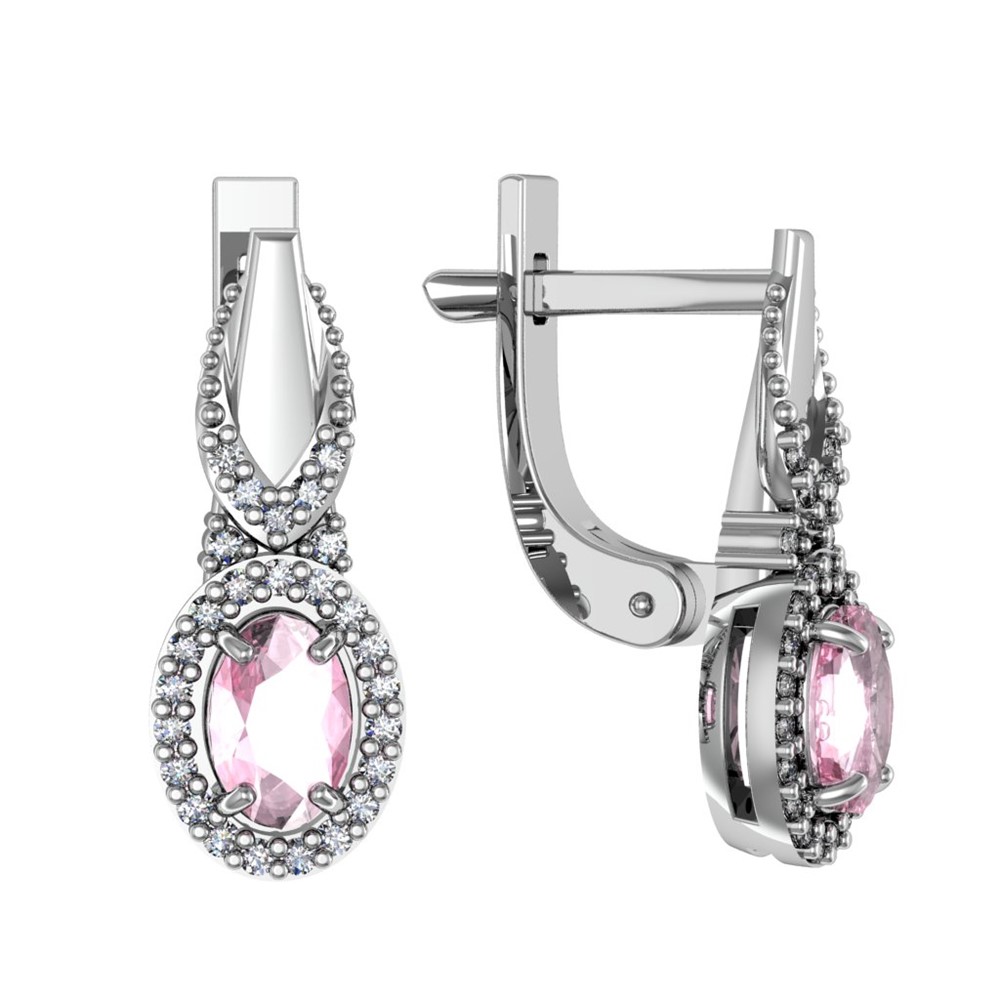 

Серьги из серебра с алпанитом ПРИВОЛЖСКИЙ ЮВЕЛИР 301157-FA11FA46, 301157-FA11FA46