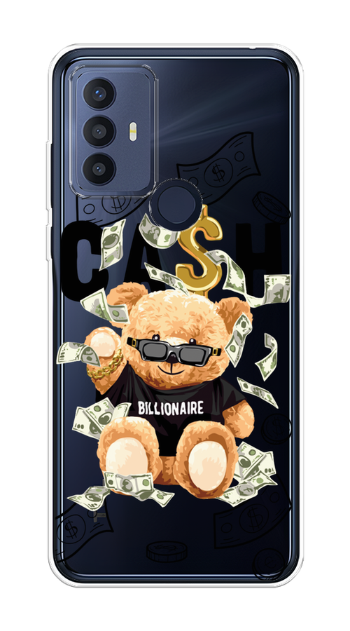 

Чехол на TCL 30E/30 SE/305/306 "Big cash", Черный;серый;бежевый, 290450-6