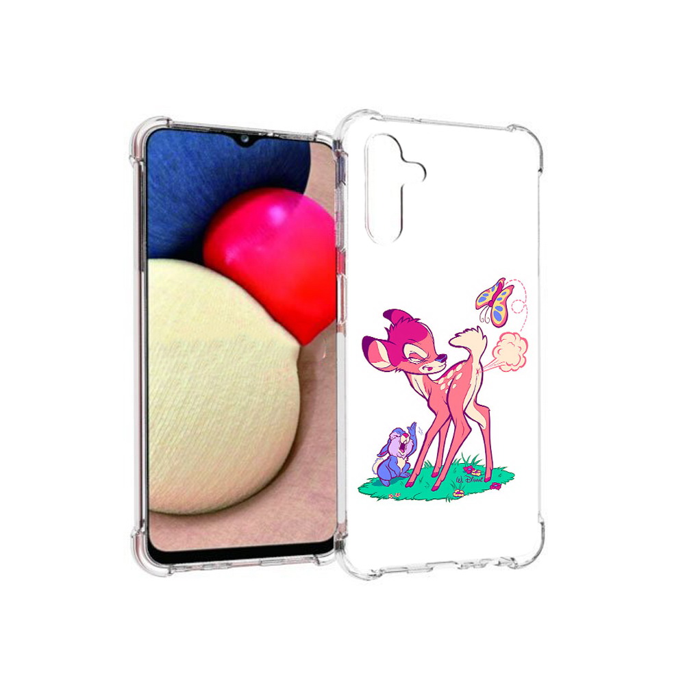 

Чехол MyPads Tocco для Samsung Galaxy A13 5G смешной олененок (PT172412.530.610), Прозрачный, Tocco