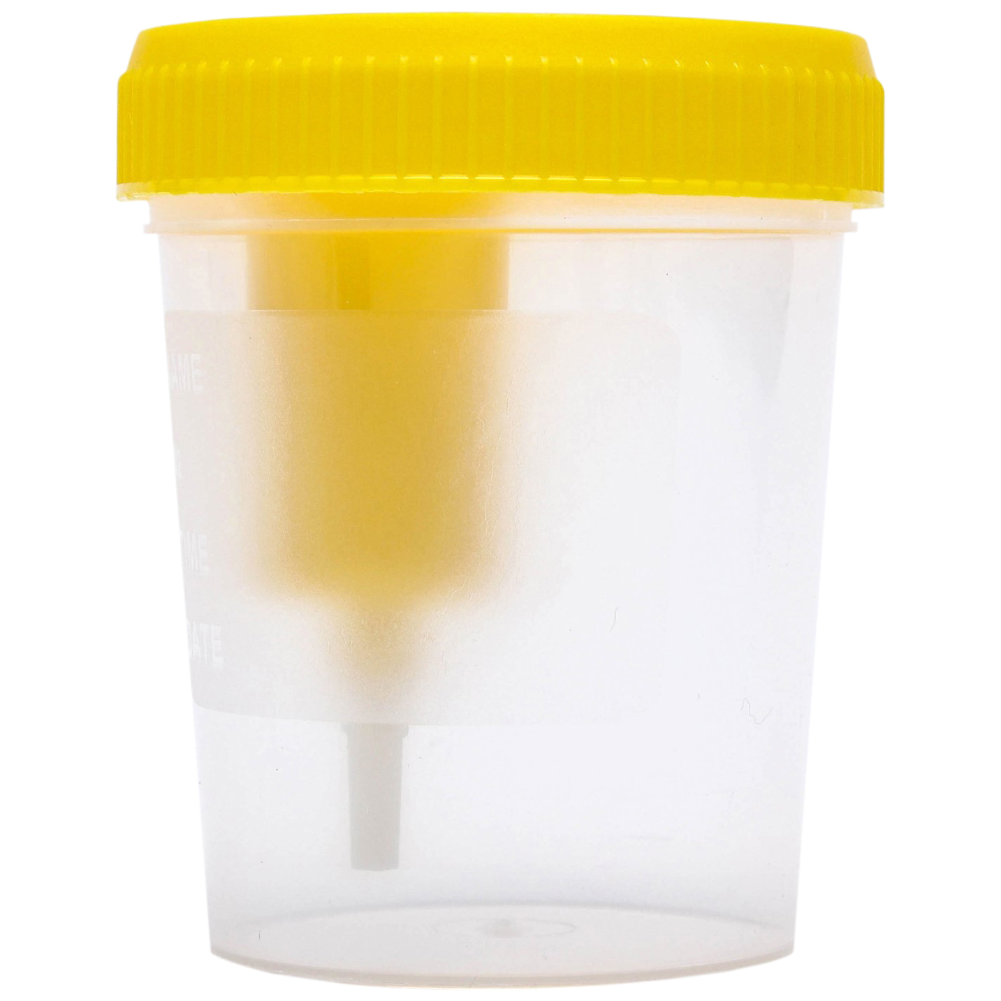 Купить Контейнер стерильный со встроенным устройством для вакуумного забора мочи, 120 мл (3 шт.), Polyefir, прозрачный; желтый, пластик