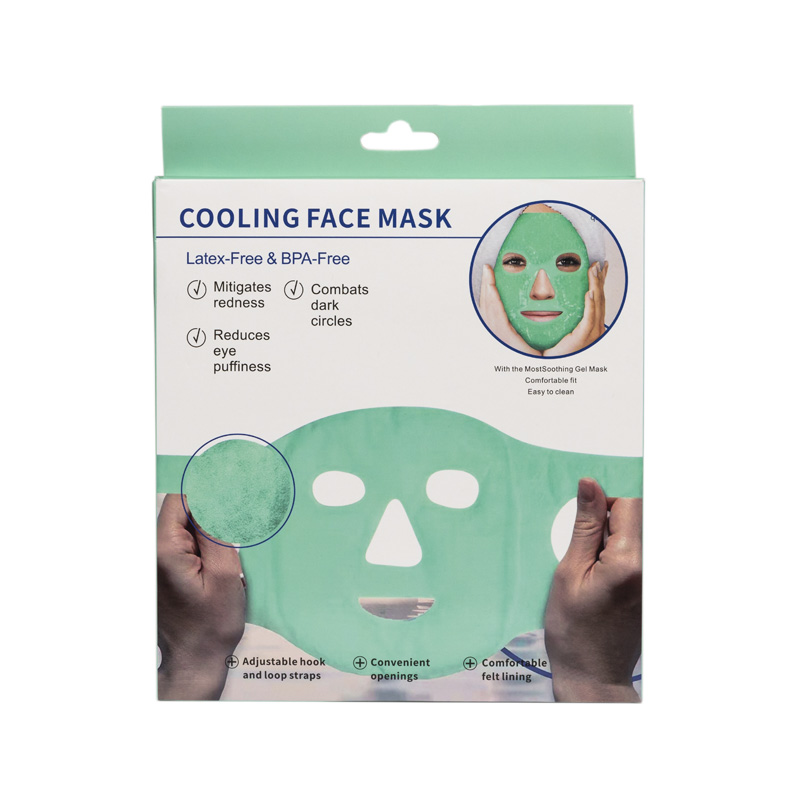 Охлаждающая маска для лица Accessories Cooling Face Mask 17*26 см 1 шт кисть матирующая accessories фиолетовая fz48 1 шт