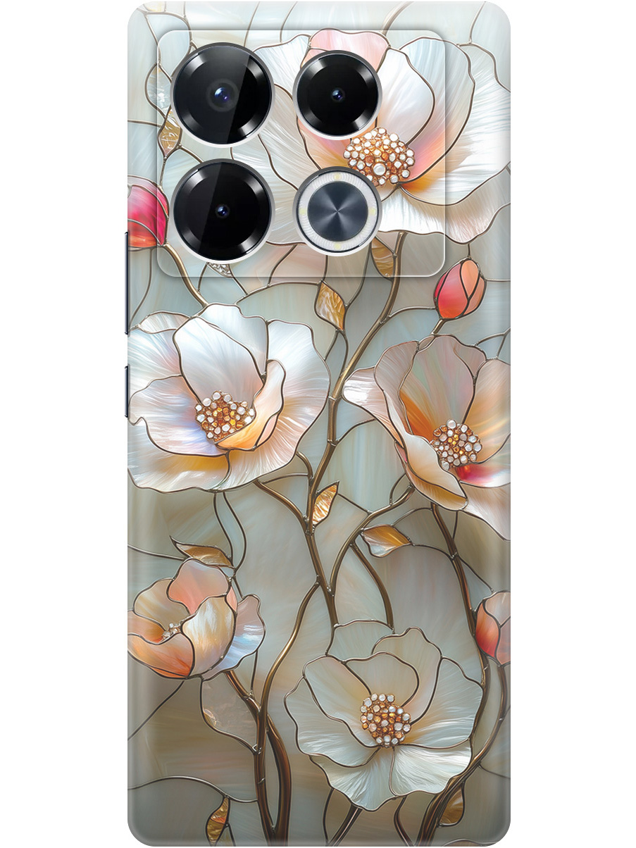 

Силиконовый чехол на Infinix Note 40 Pro/40 Pro 5g/40 Pro+ 5g с принтом 864367, Прозрачный;белый;черный, 782627023
