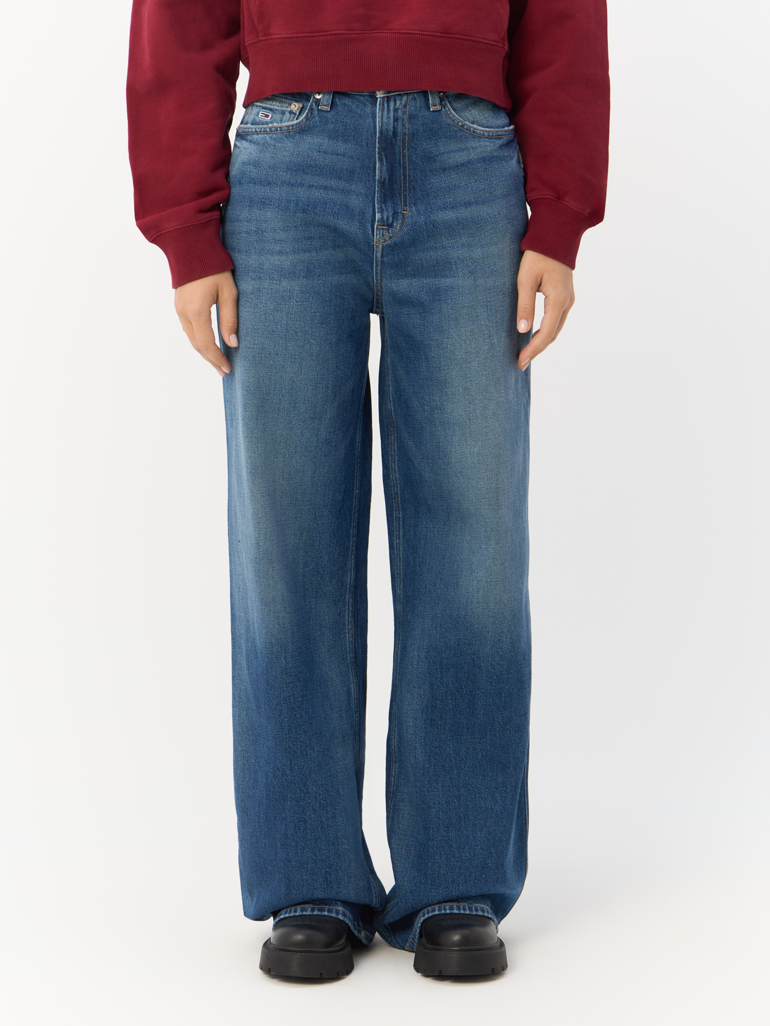 

Джинсы женские Tommy Jeans DW0DW18175 синие 29/32, Синий, DW0DW18175