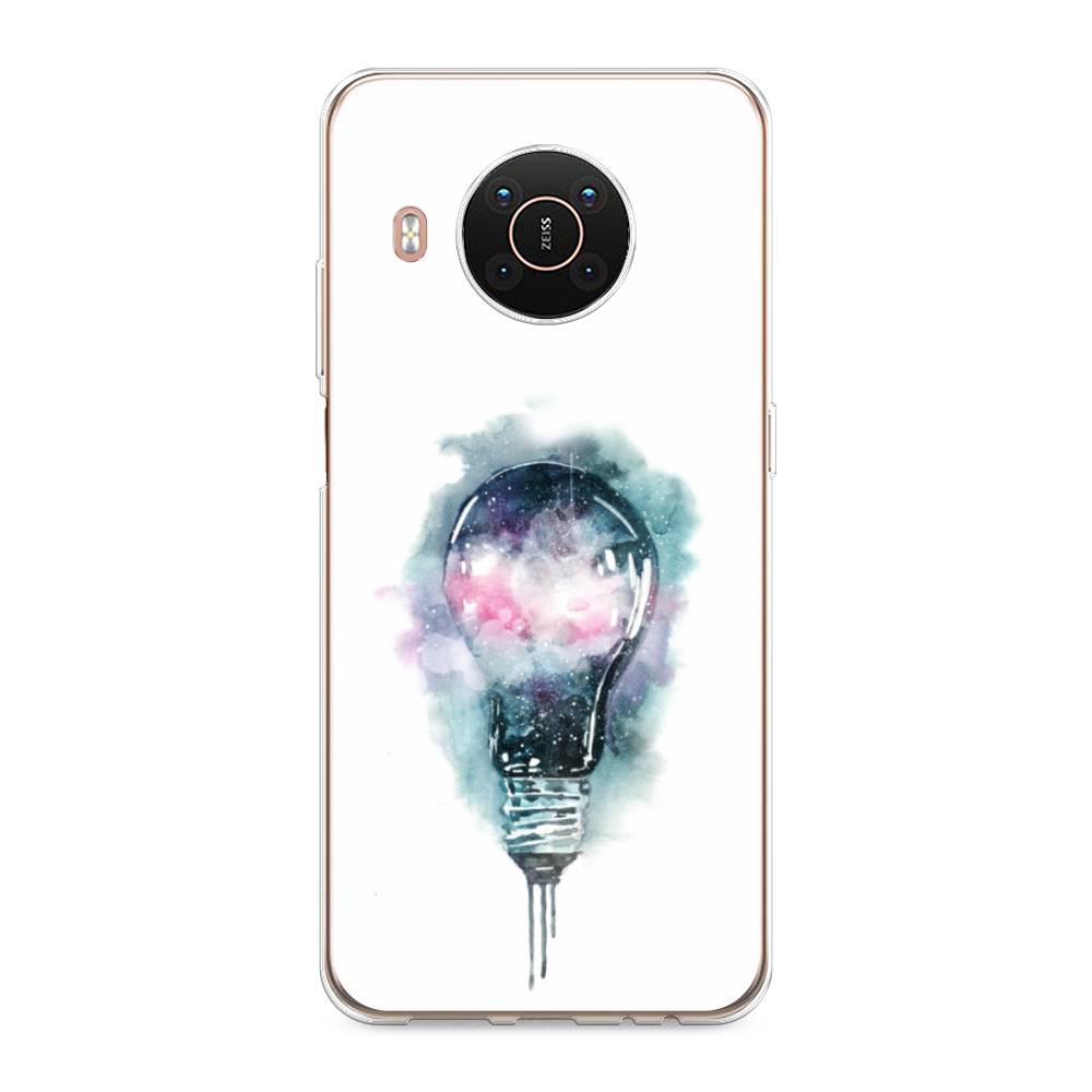 

Чехол на Nokia X20 "Волшебная лампа", Белый;серый, 124250-4