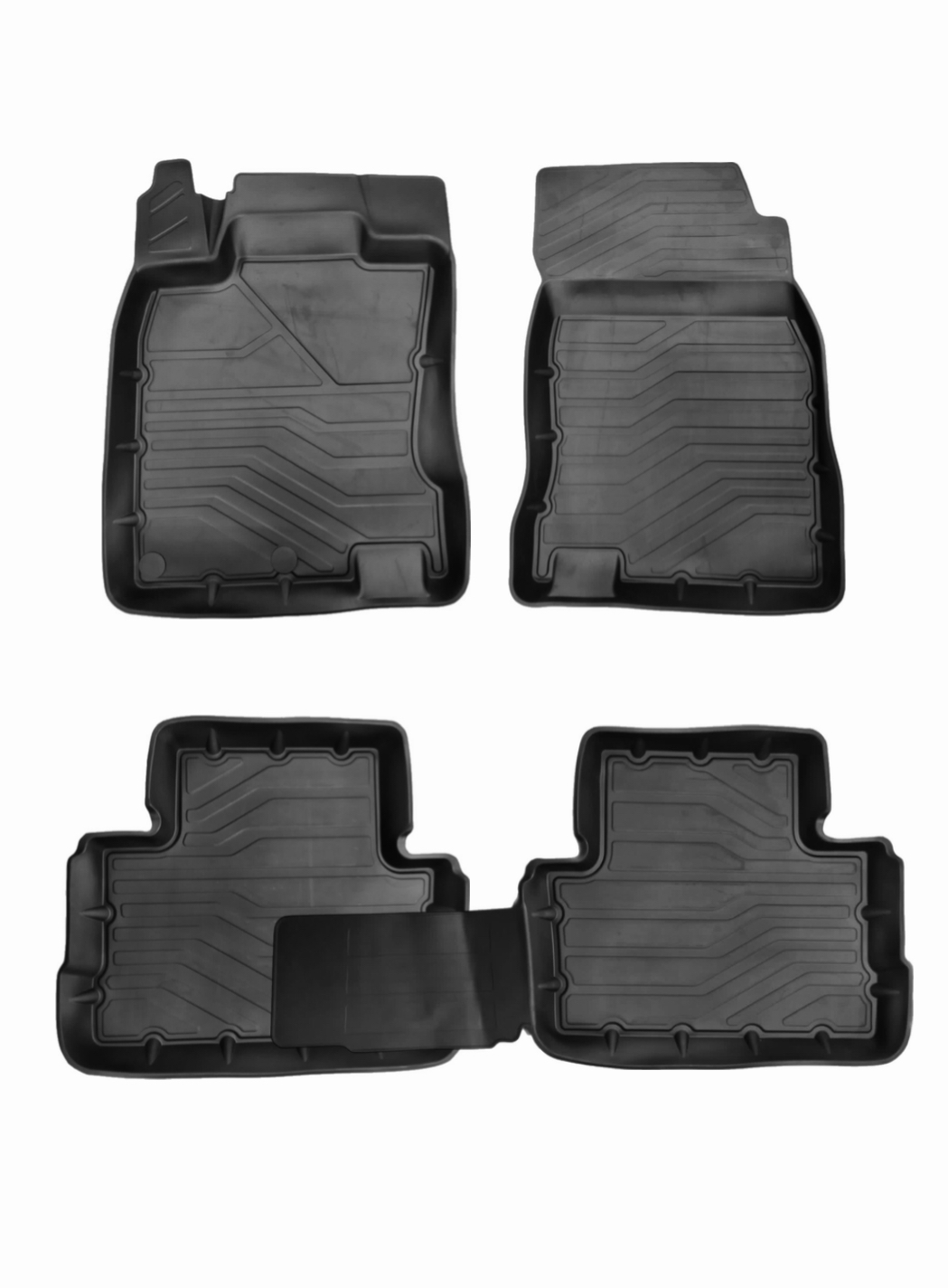 

Комплект резиновых ковриков SRTK для Nissan Qashqai II англ. сборка (2013-2021) 3D Premium, Qashqai