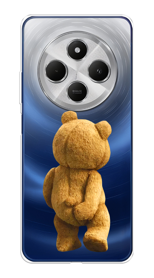 

Чехол на Xiaomi Redmi 14C/Poco C75 4G "Медвежья спина", Коричневый;прозрачный, 322950-1