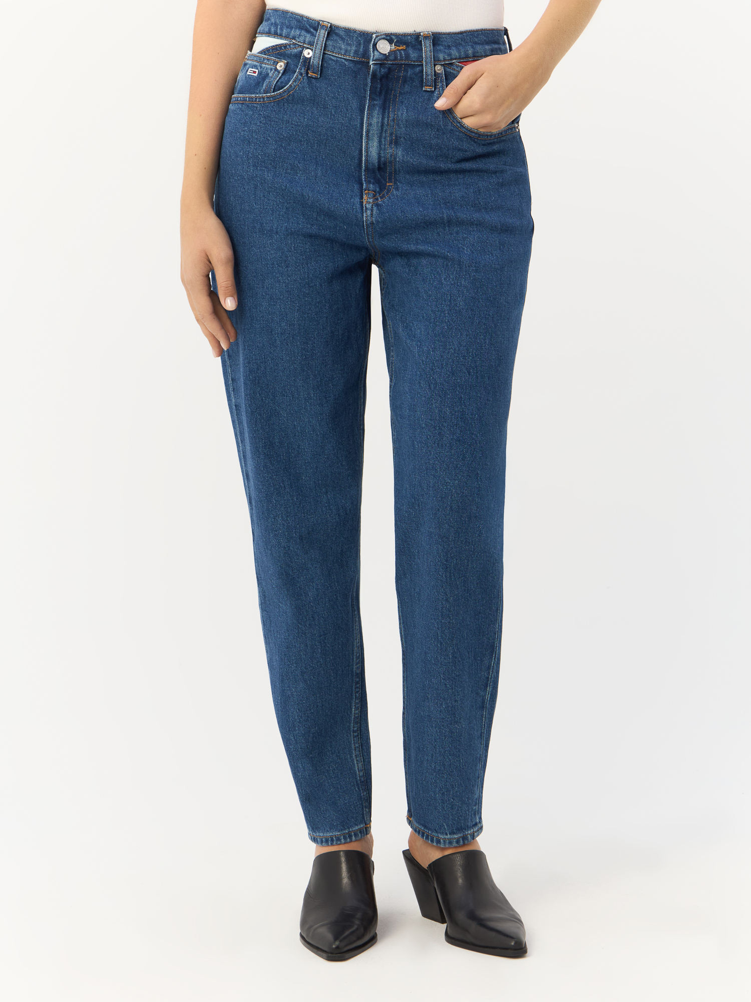 

Джинсы женские Tommy Jeans DW0DW18572 синие 33/30, Синий, DW0DW18572