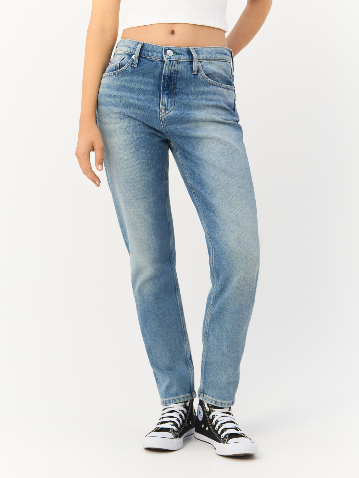 

Джинсы женские Tommy Jeans DW0DW18169 синие 28/32, Синий, DW0DW18169
