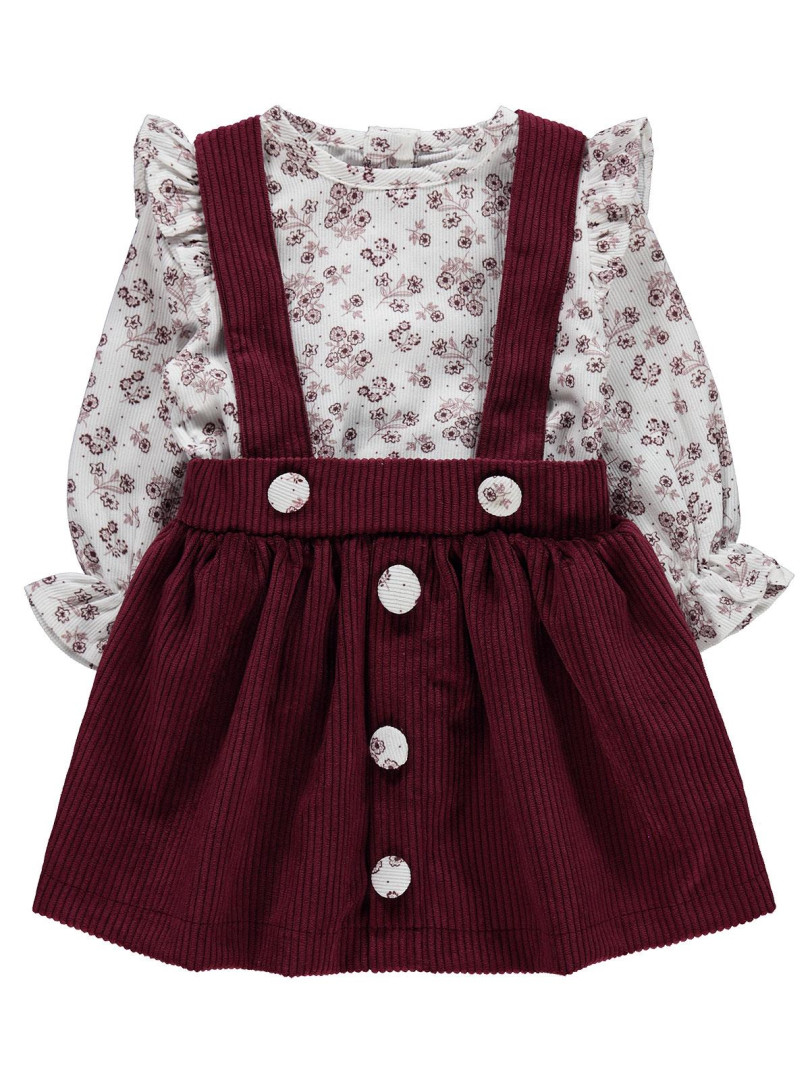 

Платье Civil Baby 268131242K11-3 бордовый 9-12 мес (доставка из-за рубежа), 268131242K11-3