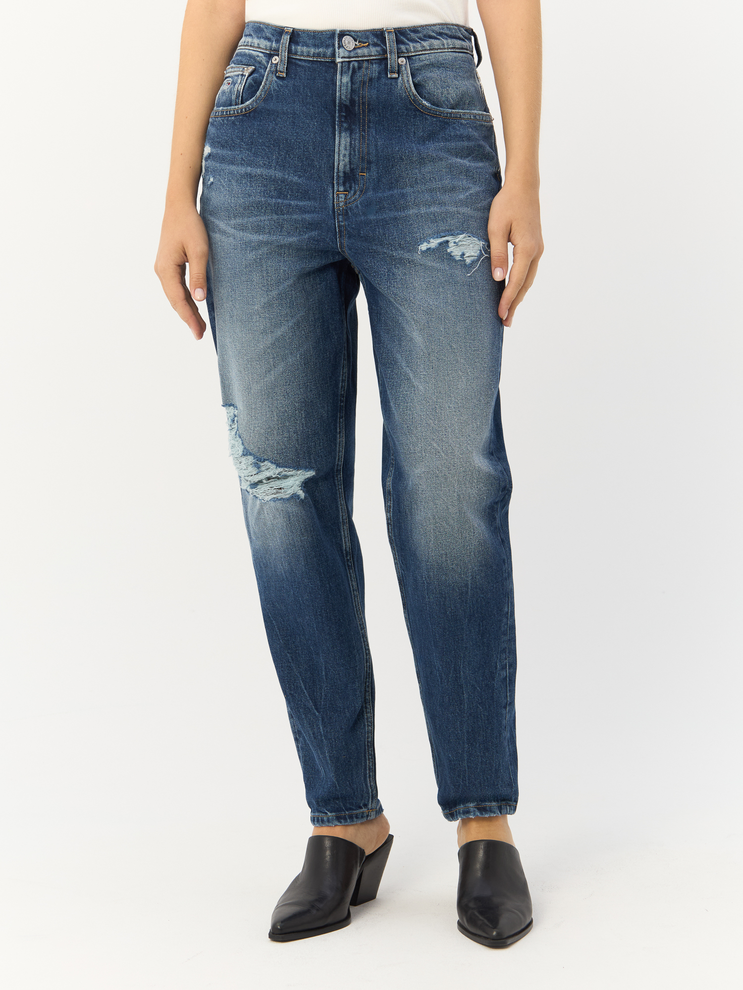 

Джинсы женские Tommy Jeans DW0DW18190 синие 31/30, Синий, DW0DW18190