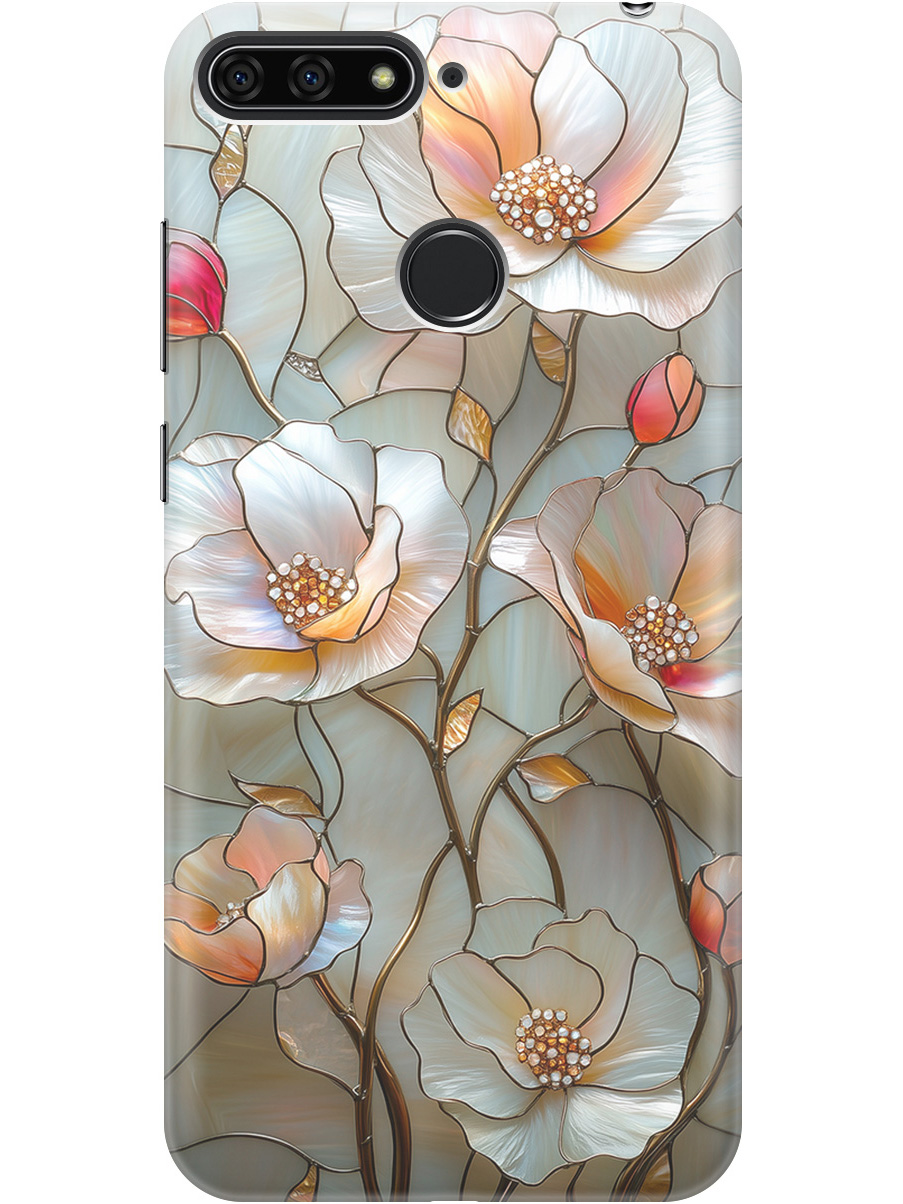 

Силиконовый чехол на Honor 7C Pro, Huawei Y7 Prime (2018)/Nova 2 Lite с принтом 864446, Прозрачный;белый;черный, 718524523