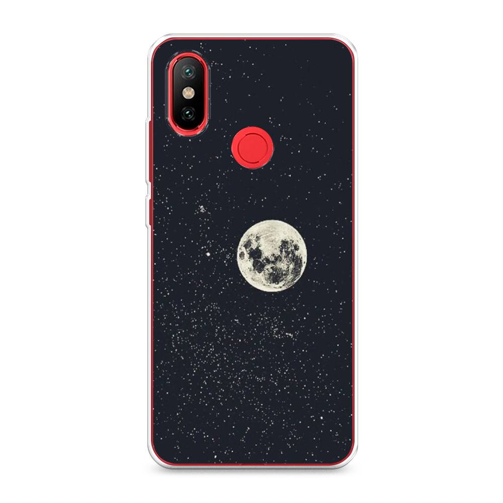 

Чехол на Xiaomi Mi 6X"Полнолуние", Красный, 33250-2