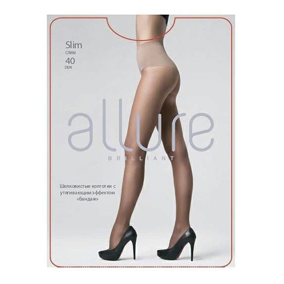 

Колготки женские ALLURE коричневые 3
