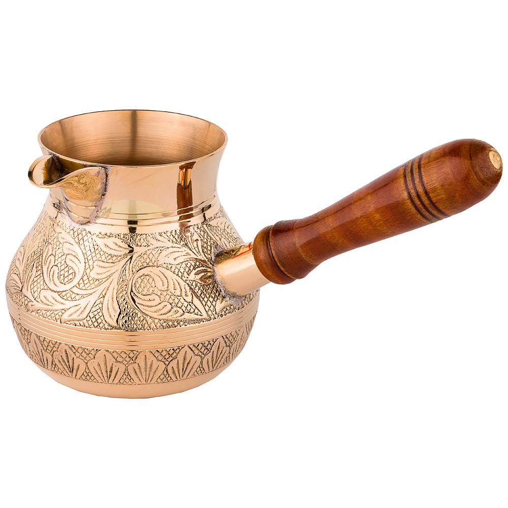

Lefard ТУРКА РЕЗНАЯ 450МЛ. ЛАТУНЬ (КОР=40ШТ.), Золотистый