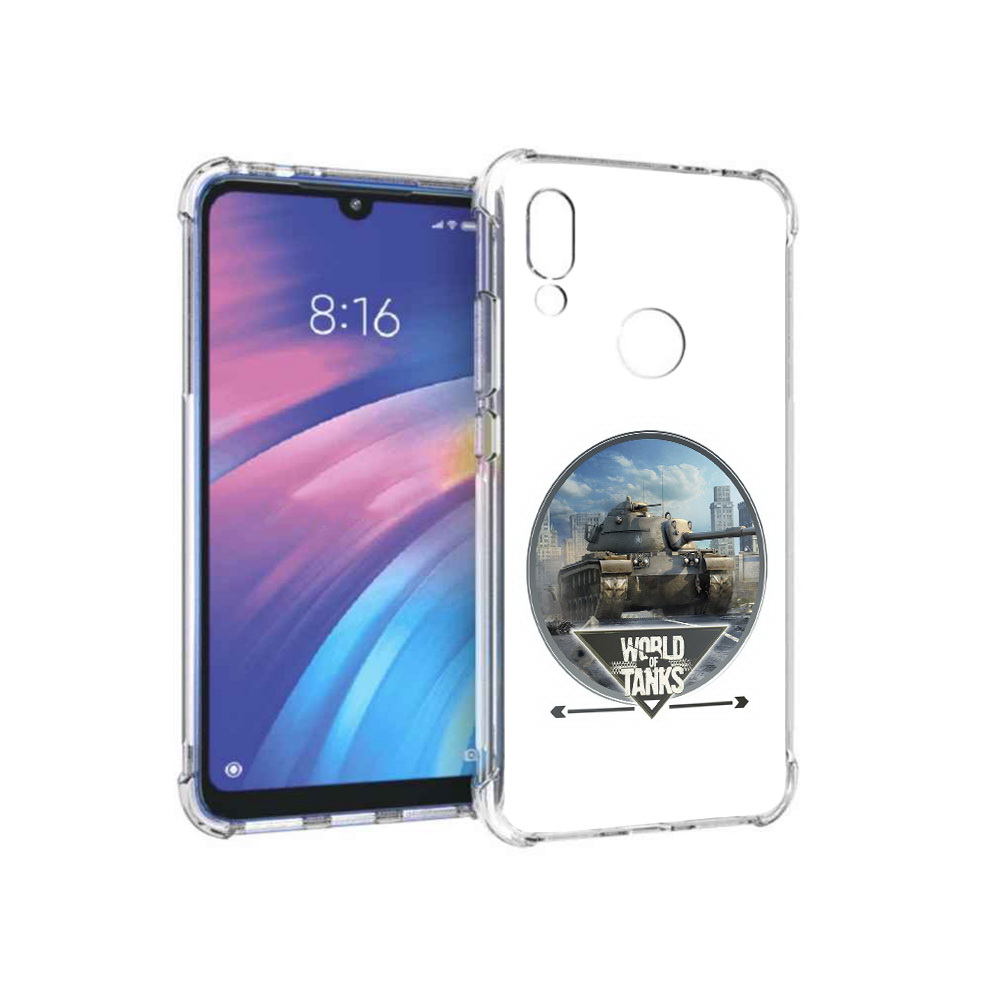 

Чехол MyPads Tocco для Xiaomi Redmi Y3 Мир танков, Прозрачный, Tocco