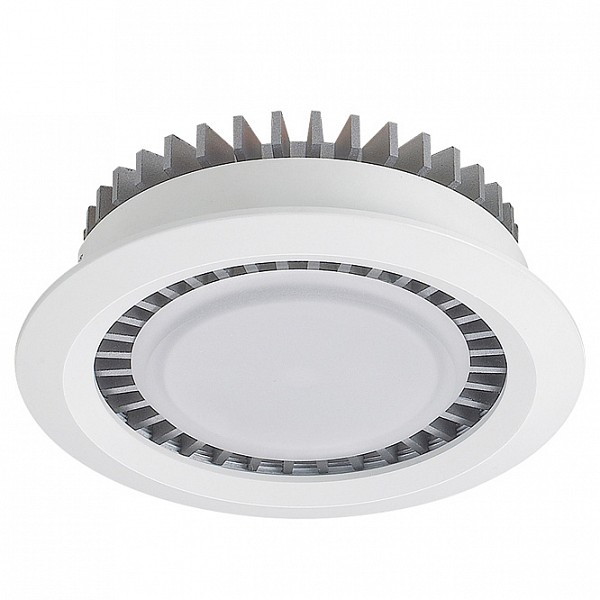 фото Встраиваемый светильник turbo 142.1-10w-wt/gr ideal lux